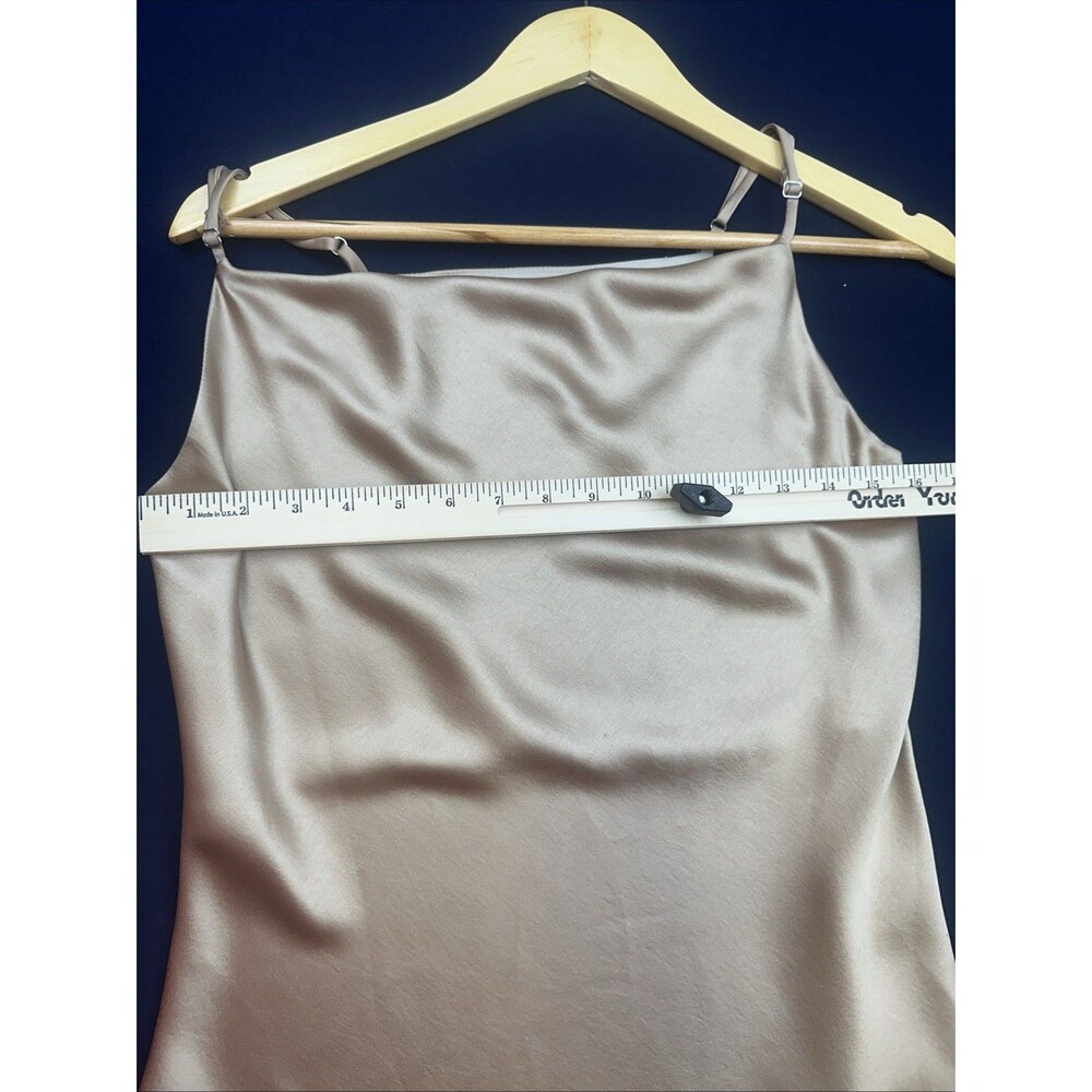 FifteenTwenty Gold tank top XS silk like material Girls Night Out Classic - Picture 3 of 9